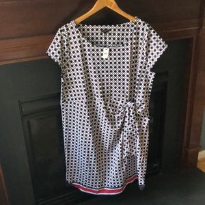 NWT Talbots Faux Wrap Dress - 2X